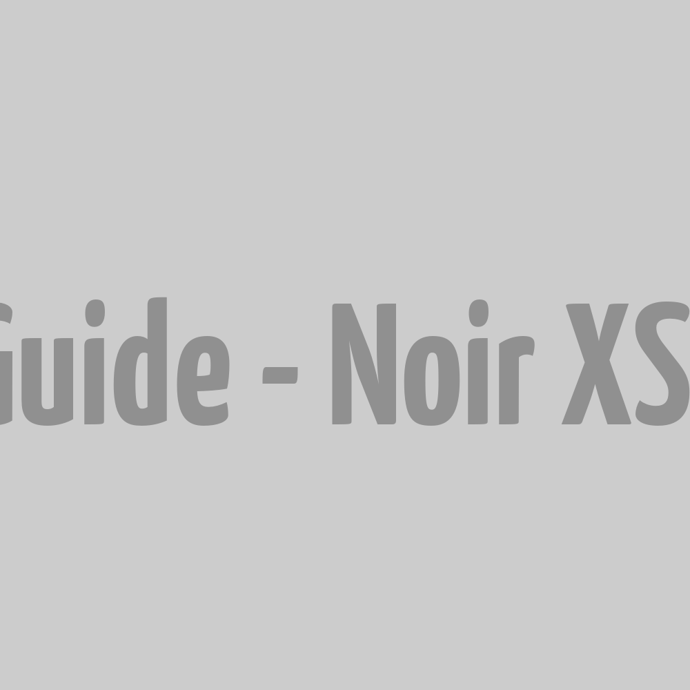 Gants Guide - Noir XS